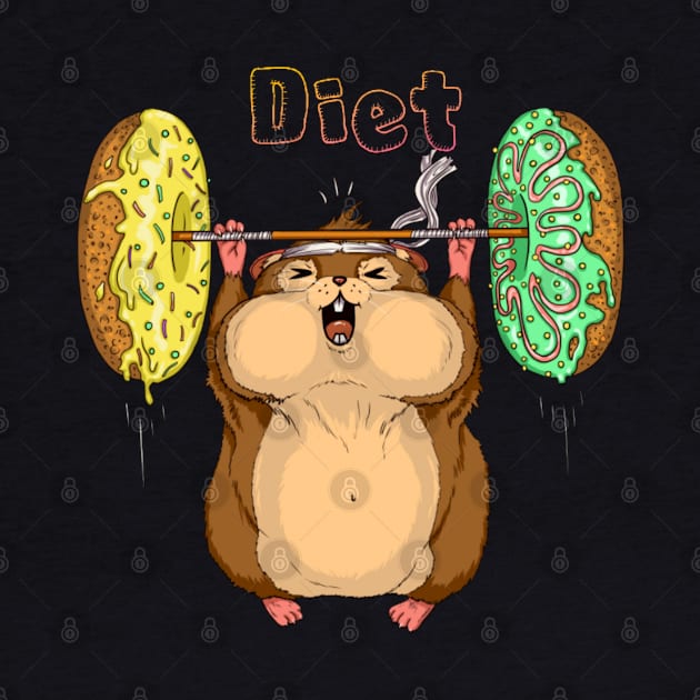 Diet Hamster by Kyra_Clay